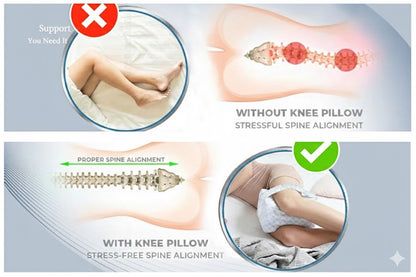 Back Pain Knee Pillow
